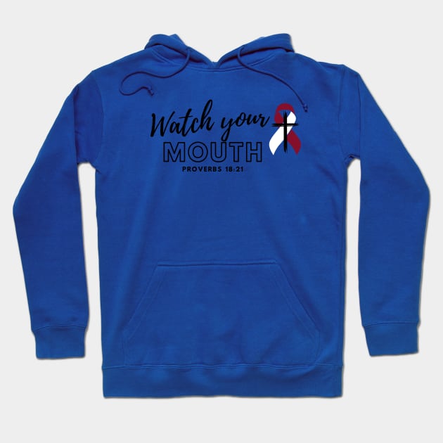 Oral Cancer Hoodie by Fight and Flaunt